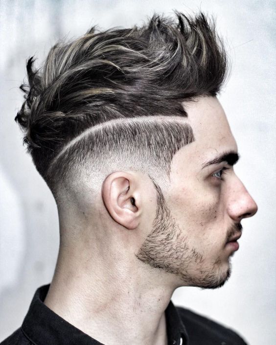9 ideias de Degrade V  penteados masculinos, corte de cabelo